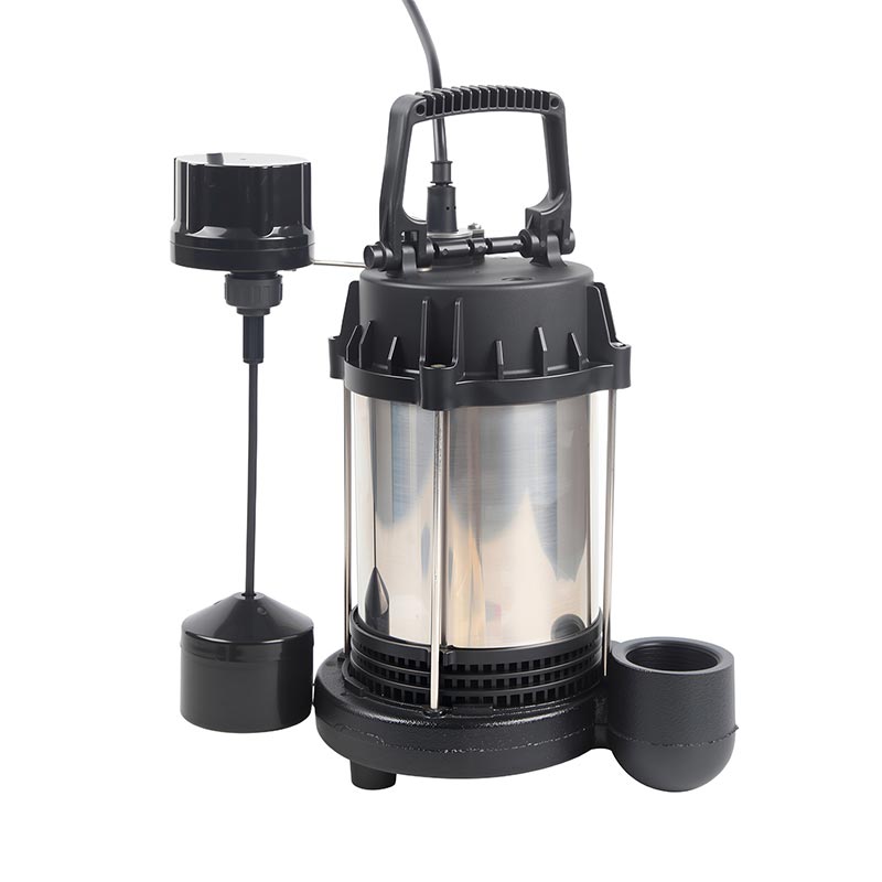 Schmutzwasser-Abwassersumpfpumpe aus Edelstahl