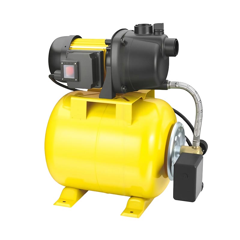 Elektrische Flachbrunnenstrahlpumpe für den Garten mit Druckwassertank